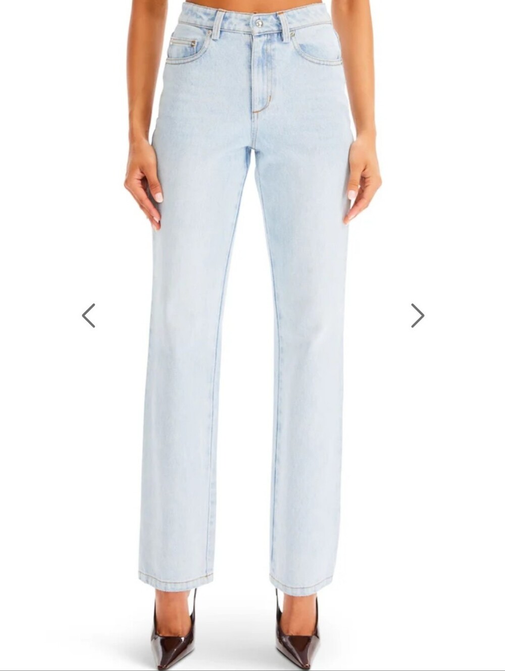 Seroya Brooklyn High Rise Straight Jean